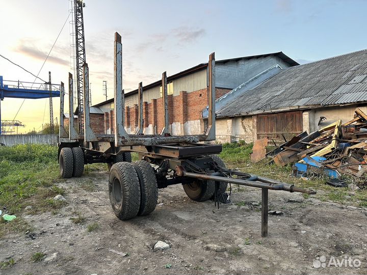 Прицеп лесовоз (сортиментовоз) МАЗ 837810-020, 2016