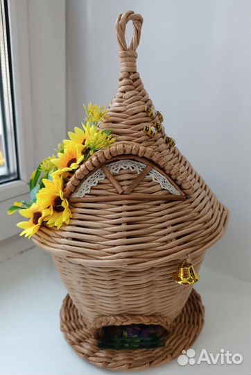 Чайный домик из эко лозы