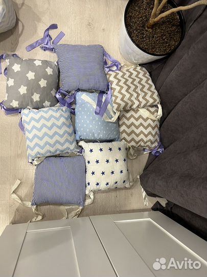 Бортики в кроватку бу