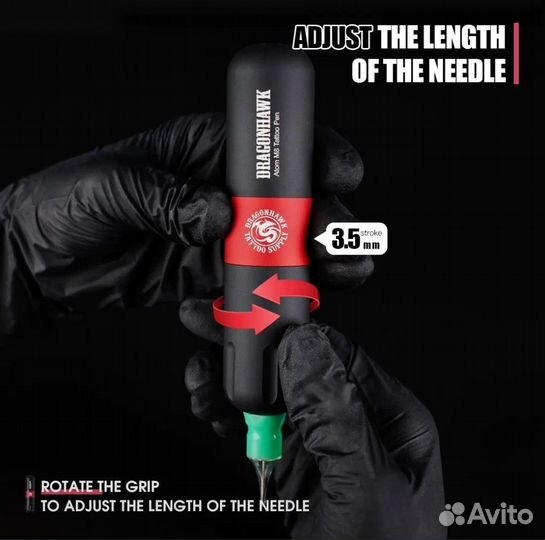 Ротационная тату машинка Dragonhawk M8 новая