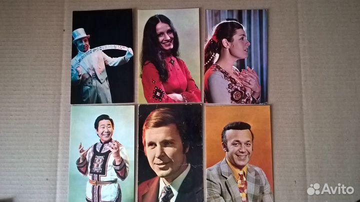 Набор открыток. Мастера советской эстрады