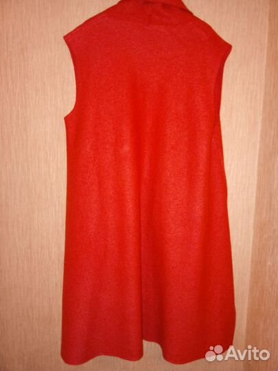 Дизайнерский жилет шерстяной, 56-62