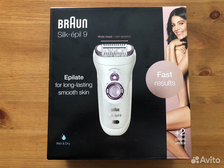 Эпилятор Braun silk epil 9 новый