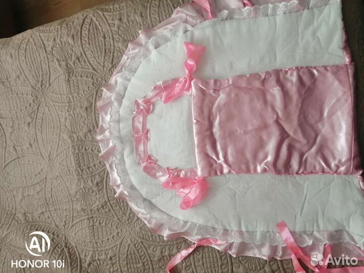 Конверт на выписку для девочки лето