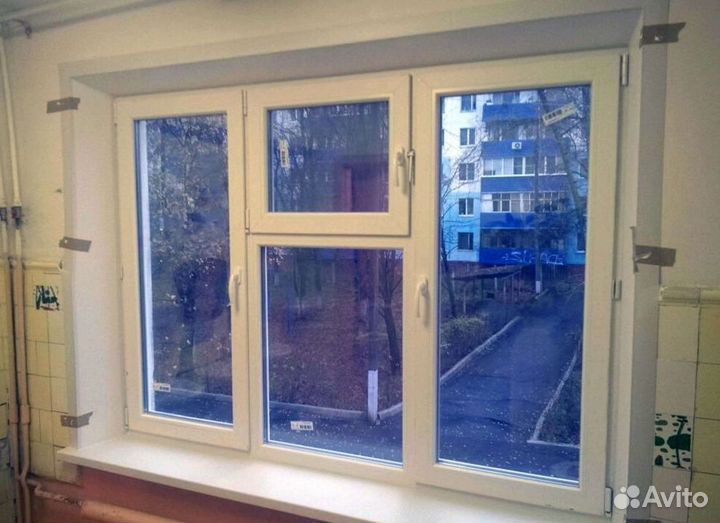 Пластиковые окна под ключ N9186