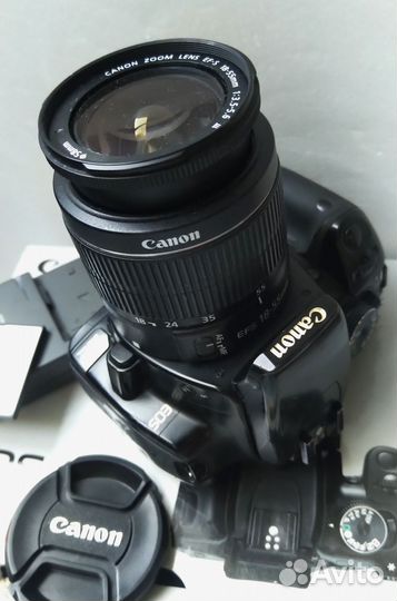 Canon 18-55mm + переходник EOS-M4/3