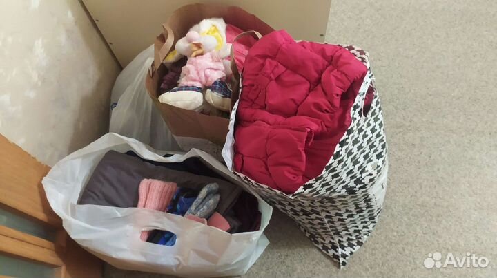 Вещи для девочки пакетом