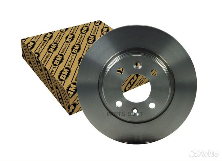 BM-motorsport BD5757 Диск тормозной передний, c AB