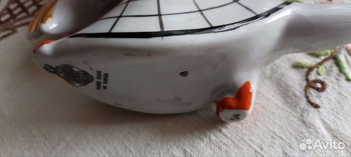 Лиса и Петух статуэтка СССР