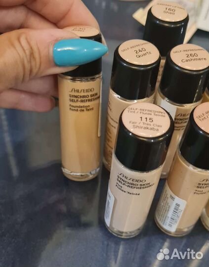 Тональный крем Shiseido self-refreshing и self tin