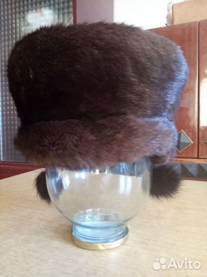 Шапка женская из натурального меха