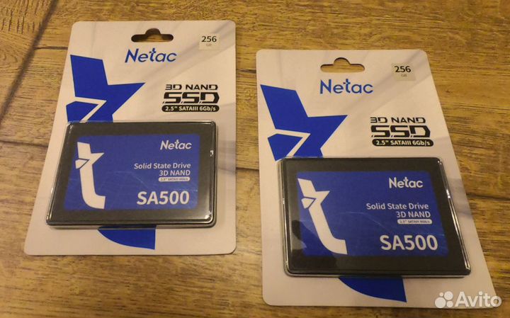 Продам SSD 2.5 SATA III Netac 256Gb