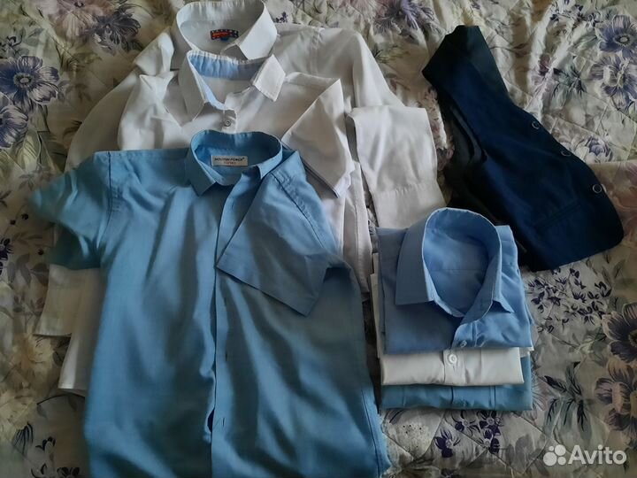 Рубашка школьная 134-152