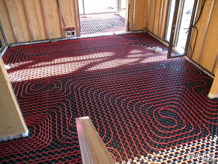 Тёплые полы - Монтаж отопления