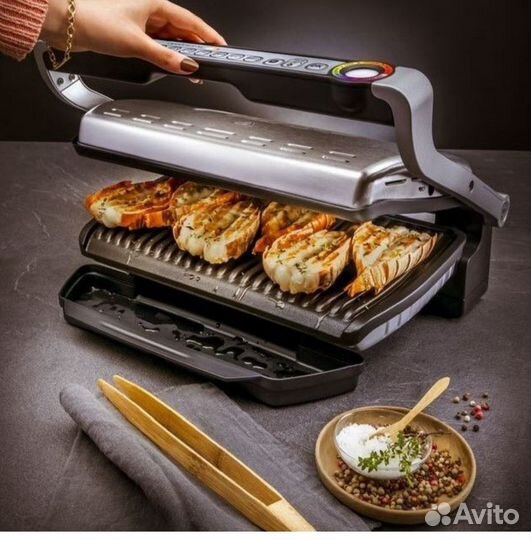 Умный электрогриль Tefal Optigrill+ XL GC722D34