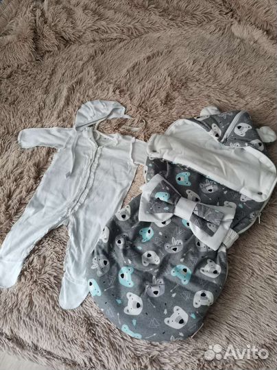 Конверт на выписку для новорожденного