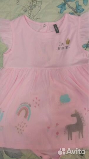 Платье для девочки 86см