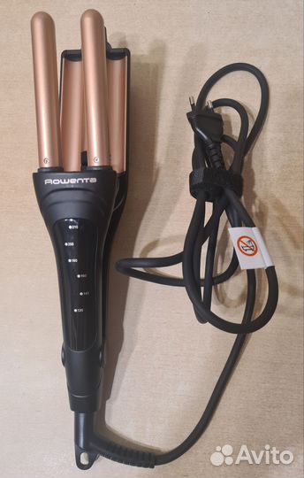 Плойка щипцы для завивки rowenta 4in1 waves addict