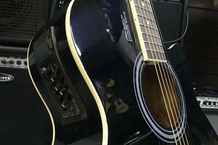 Гитара электроакустика новая