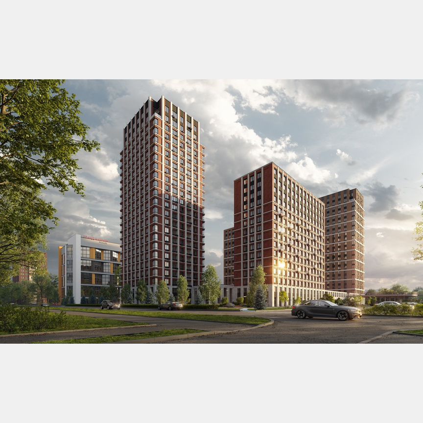 1-к. квартира, 42,9 м², 19/23 эт.