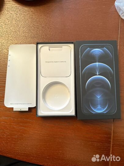 Коробка от iPhone 12 Pro Pacific Blue