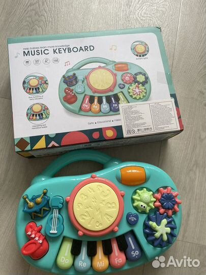 Детское музыкальное пианино игрушка