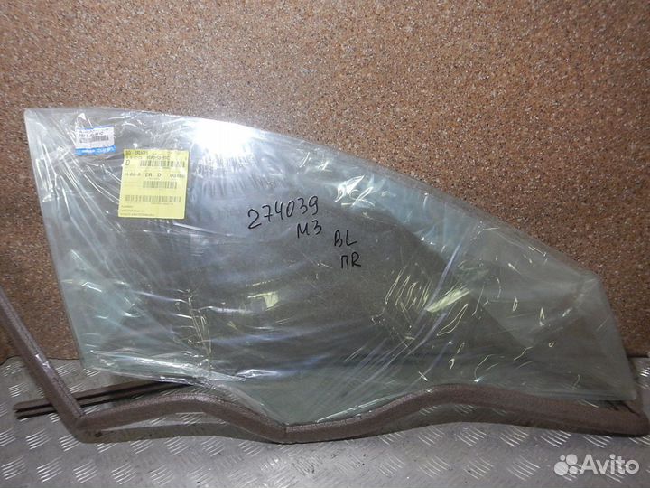 Стекло двери передней правой, Mazda (Мазда) -3 (BL