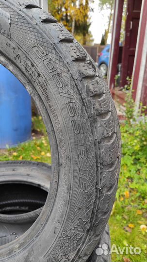Шины 205 55 16 зимние бу
