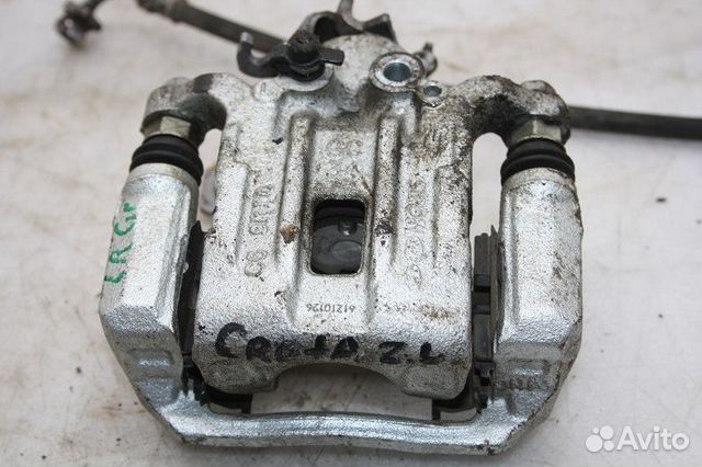 Суппорт задний левый hyundai creta 2016