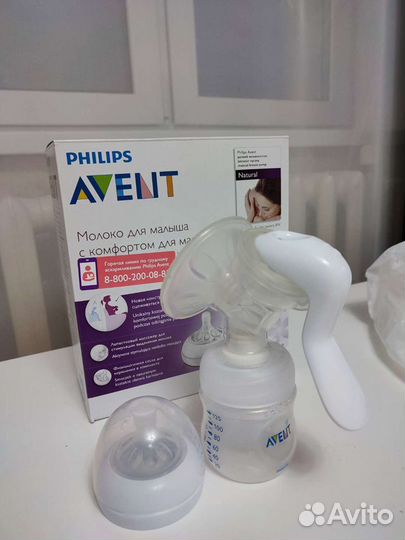 Молокоотсос avent ручной