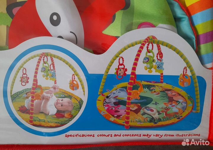 Развивающий коврик новый