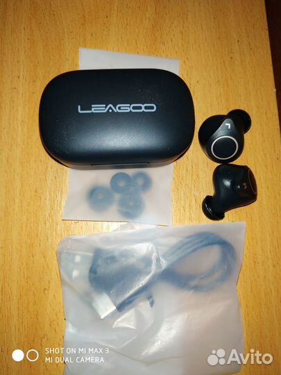 Новые Leagoo AirBass A1 BT5.0 IPX5 aptX наушники