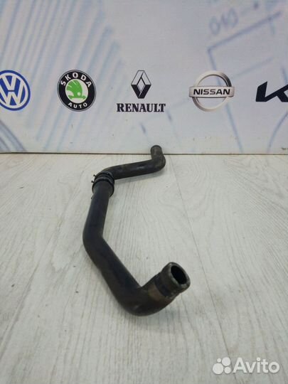 Патрубок печки отопителя Renault logan