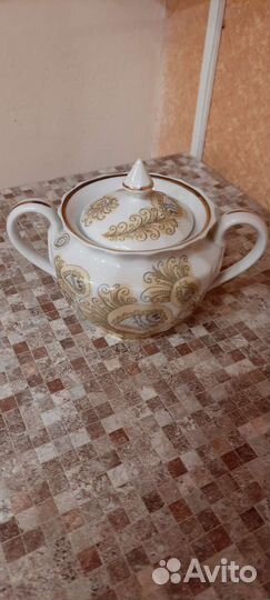 Чайное трио фарфор СССР