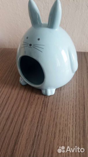 Домик для грызуна керамика