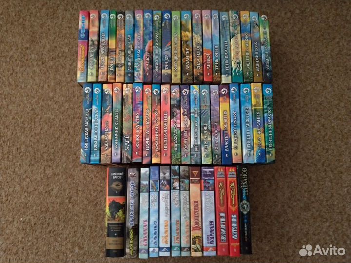 Фантастический боевик и фэнтези, 15 авторов, 51кн