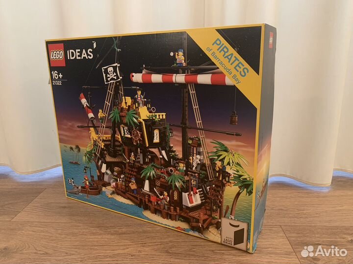Корабль Пираты Залива барракуды lego Ideas 21322