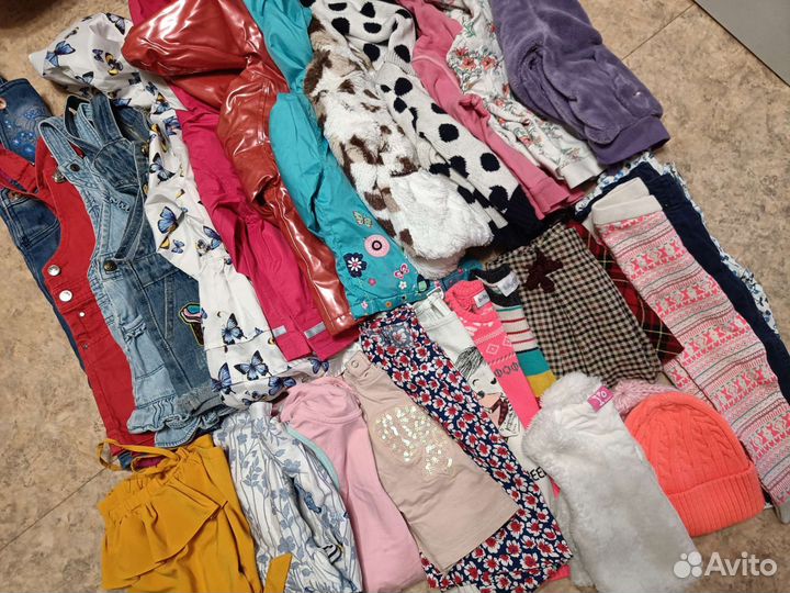 Детские вещи пакетом для девочки 80 - 98