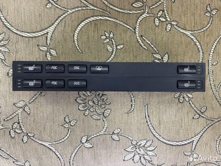 Планка подогрева и шторки pdc dsc bmw e39