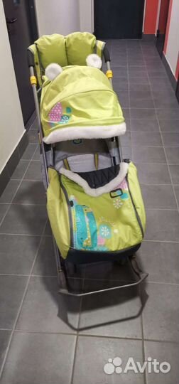 Коляска санки