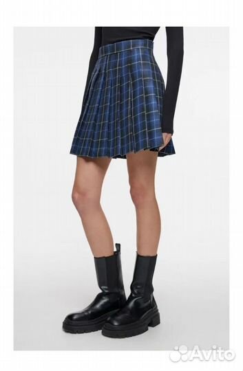 Юбка плиссированная мини