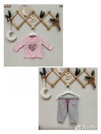 Вещи пакетом на девочку 62 68