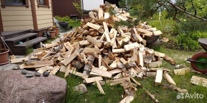 Дрова Осина подготовленные
