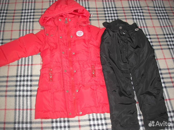 Зим. пальто sela, штаны cherche, шапка Next, 104+