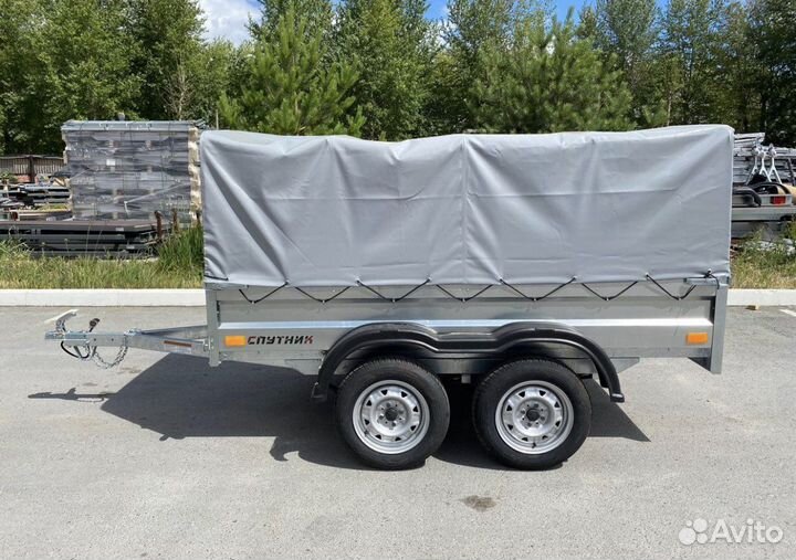 Двухосный Спутник 2,5х1,3 полный цинк