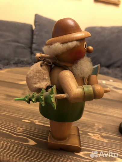 Фигурка из дерева: курильщик, Германия