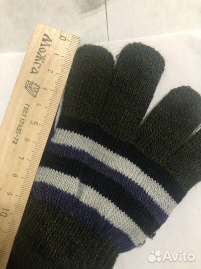 Перчатки детские 3-4года новые