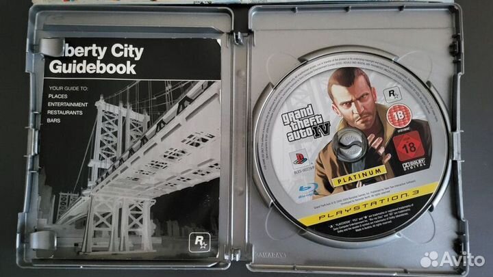 Gta 4 PS3(карта, мануал)