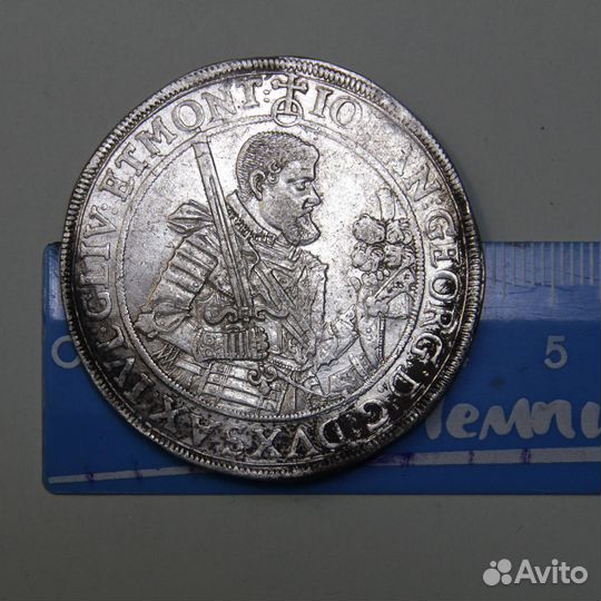 Саксония 1 талер 1618г. Иоган Георг I