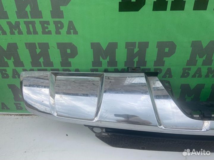 Накладка бампера задняя Mercedes Gl W166